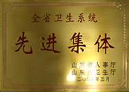 衛(wèi)生系統(tǒng)先進集體